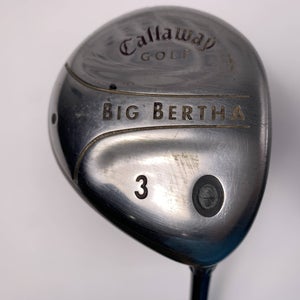 Callaway Big Bertha 2004 3 Fairway Wood 15* Big Bertha Gems 55 Regular Womens RH