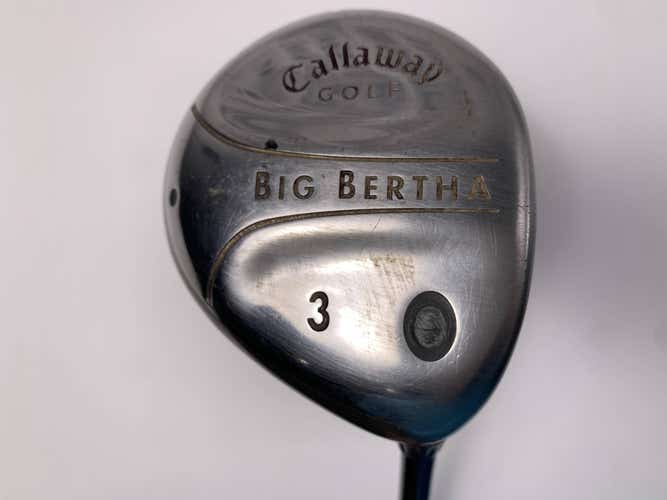 Callaway Big Bertha 2004 3 Fairway Wood 15* Big Bertha Gems 55 Regular Womens RH