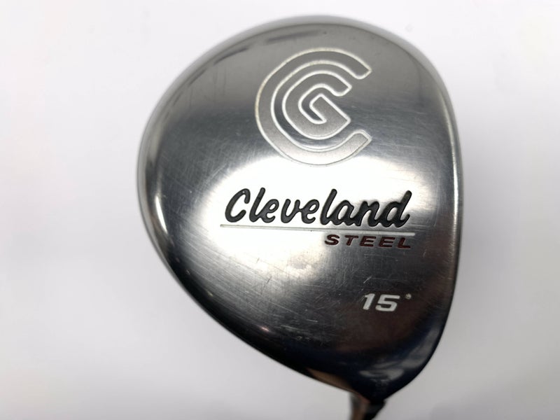 Cleveland Steel 3 Fairway Wood 15* Aldila NV Green 75g Stiff Graphite Mens RH