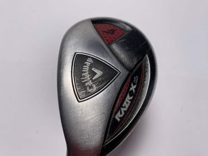Callaway Razr X HL 4 Hybrid 24* Regular Graphite Mens LH