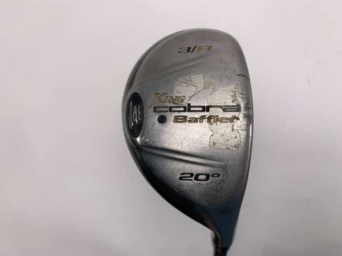 Cobra Baffler 2005 3 Hybrid 20* Aldila NV HL 65g Stiff Graphite Mens RH