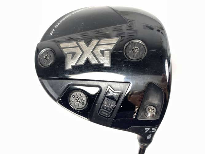 PXG 0811 X GEN4 Driver 7.5* HZRDUS 6.5 Gen 4 Dual Torsional Design XStiff RH