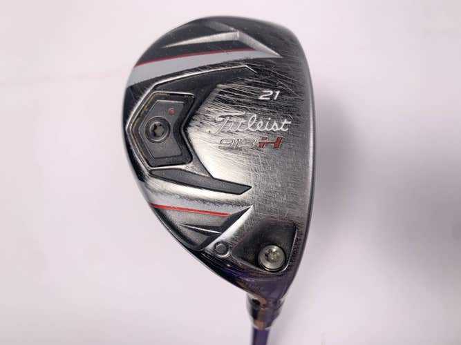 Titleist 913 H 4 Hybrid 21* Diamana S+72 72g Regular Graphite Mens RH