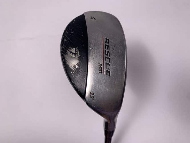 TaylorMade Rescue Mid 4 Hybrid 22* Fujikura Vista Pro 70 Regular RH