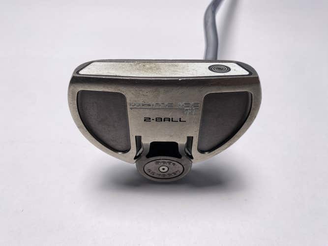 Odyssey White Ice 2-Ball Putter 35" SuperStroke Flatso 1.0 Mens RH HC