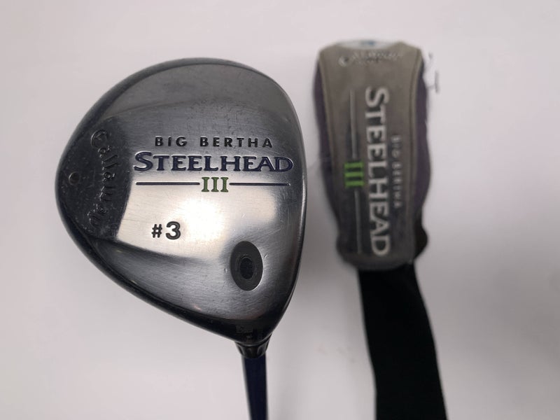 Callaway Steelhead III 3 Fairway Wood 15* System III Ladies Graphite RH HC