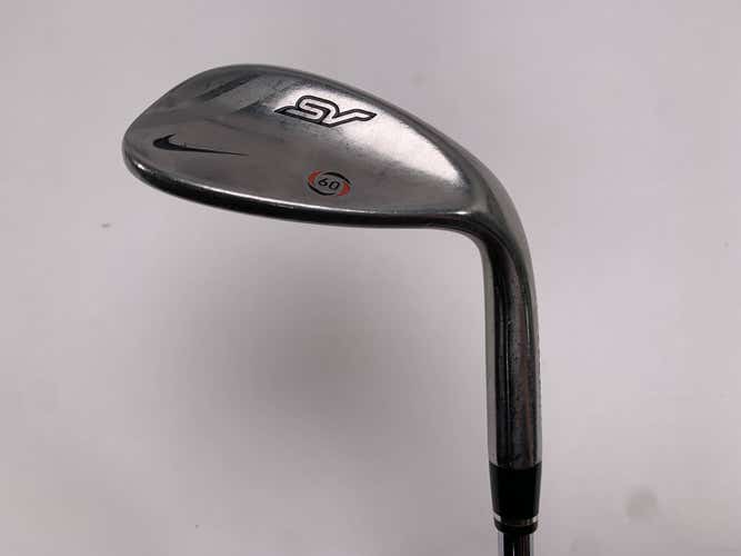 Nike SV Tour Chrome Lob Wedge LW 60* 6 Bounce SV Wedge Steel Mens RH