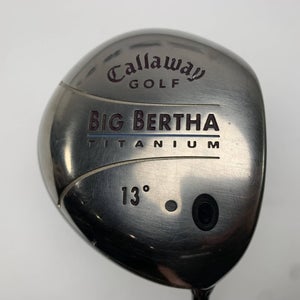 Callaway Big Bertha Titanium Driver 13* Big Bertha Gems 55g Ladies RH