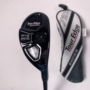 Tour Edge Exotics C723 4 Hybrid 21* KBS Tour Graphite Iron TGI 70 Regular RH HC