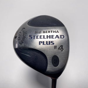 Callaway Steelhead Plus 4 Fairway Wood 17* Steelhead Plus Firm Graphite Mens RH