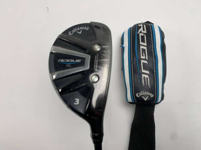 Callaway Rogue X 3 Hybrid 18* Aldila Synergy 60g Regular RH HC Midsize Grip