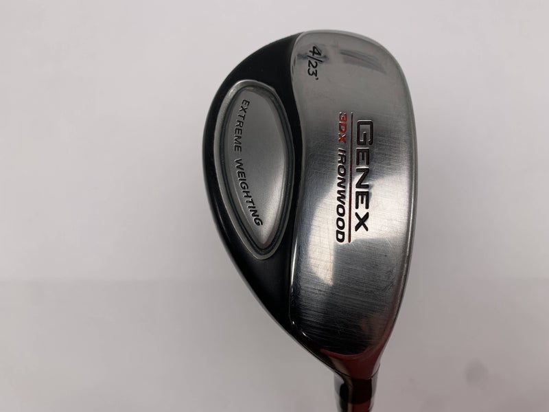 Nickent 3DX Ironwood 4 Hybrid 23* Aldila NV Green 75g Senior Graphite Mens RH