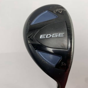 Callaway Edge 2018 5 Hybrid 25* Edge 75g Stiff Graphite Mens RH