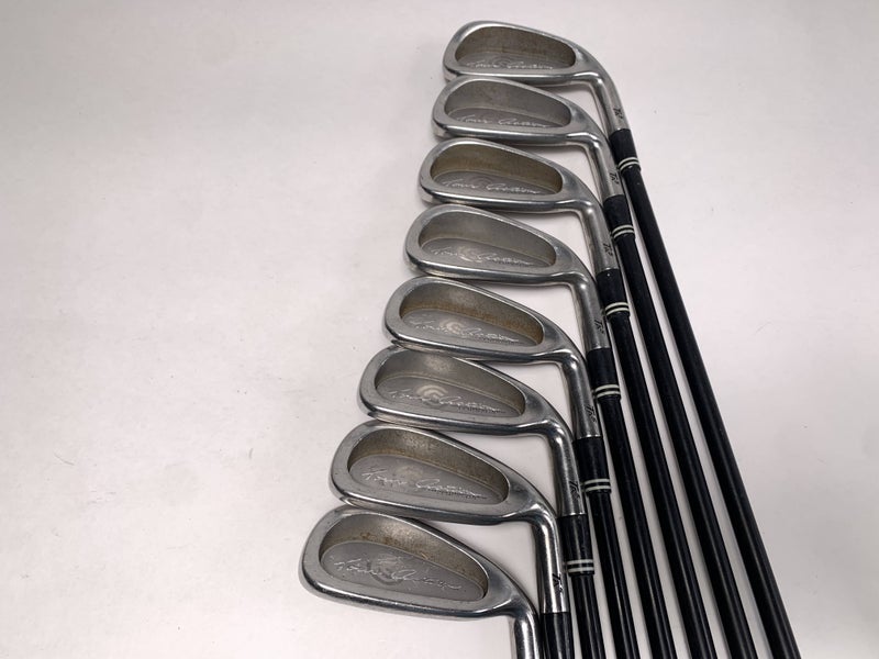 Cleveland TA5 Iron Set 3-PW TA5 Gunmetal Extra Stiff Graphite Mens RH