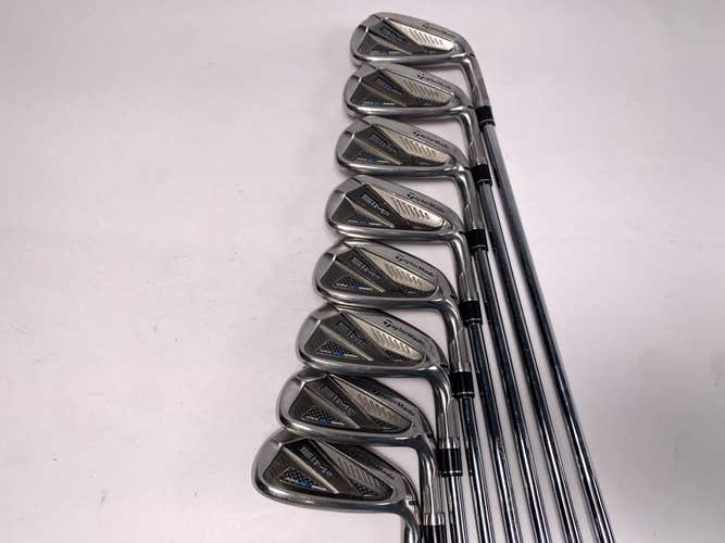 TaylorMade SIM MAX Iron Set 4-PW+GW KBS Max 85g Regular Steel Mens RH
