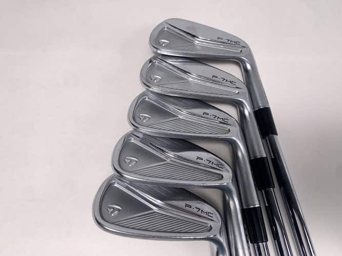 TaylorMade P7MC 2021 Iron Set 6-PW DG S300 105g Stiff Steel Mens RH