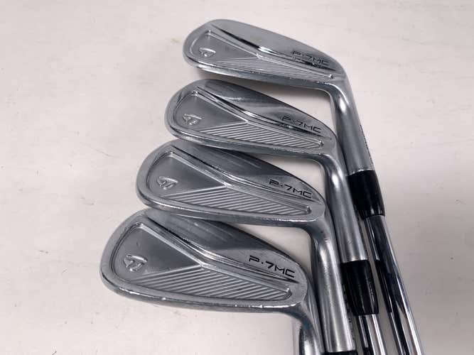TaylorMade P7MC 2021 Iron Set 7-PW DG X100 Tour Issue Extra Stiff Steel Mens RH