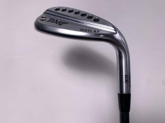 PXG 0311 XF Chrome Lob Wedge LW Accra 80i Stiff Graphite Mens RH Midsize Grip