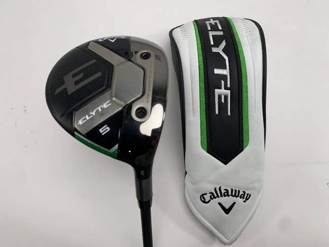 Callaway Elyte X 5 Fairway Wood 18* Vanquish 4 R2 Senior Graphite Mens RH HC