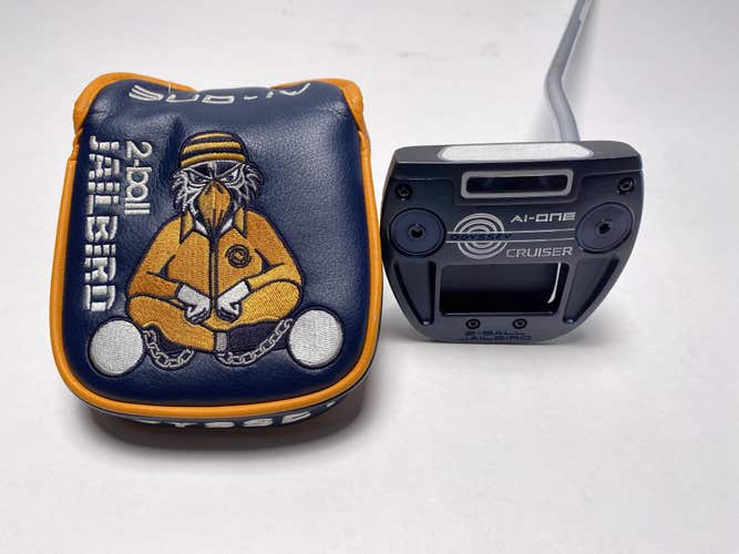 Odyssey Ai-One 2-Ball Jailbird Cruiser Putter 38" Mens RH HC