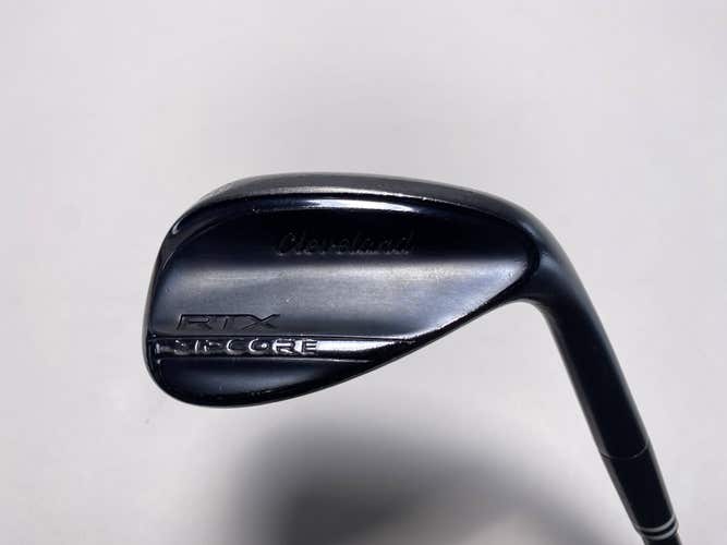 Cleveland RTX ZipCore Black Satin Sand Wedge SW 56* 10 Bounce Mens RH