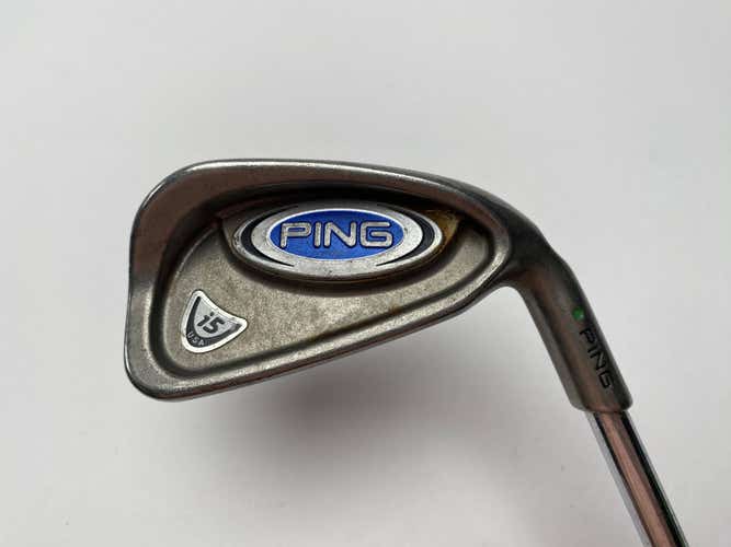 Ping i5 Single 4 Iron Green Dot 2* Up Regular Steel Mens RH