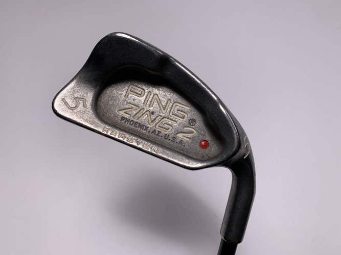Ping Zing 2 Single 5 Iron Red Dot 1* Flat Karsten 101 Regular Graphite -1'' RH
