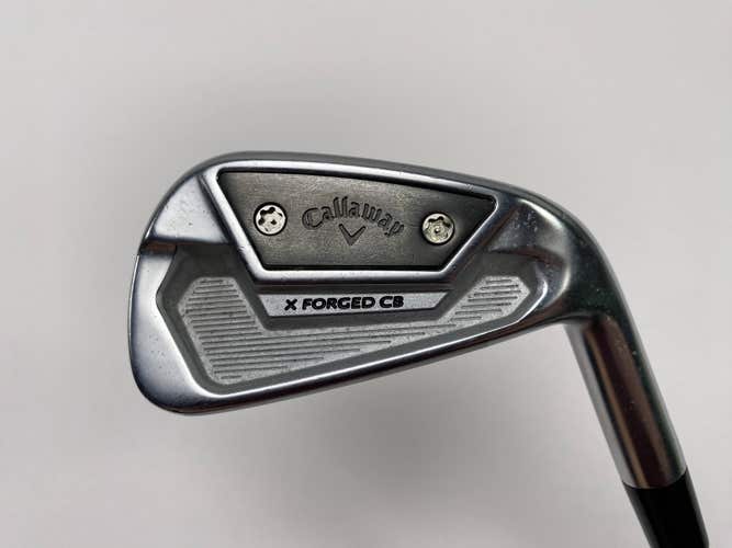 Callaway X Forged CB 21 Single 7 Iron Project X IO 5.5 Regular Steel Mens RH