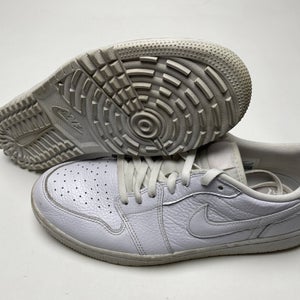 Jordan 1 Low G Golf Shoes White Men's SZ 11.5 ( DD9315-101 )