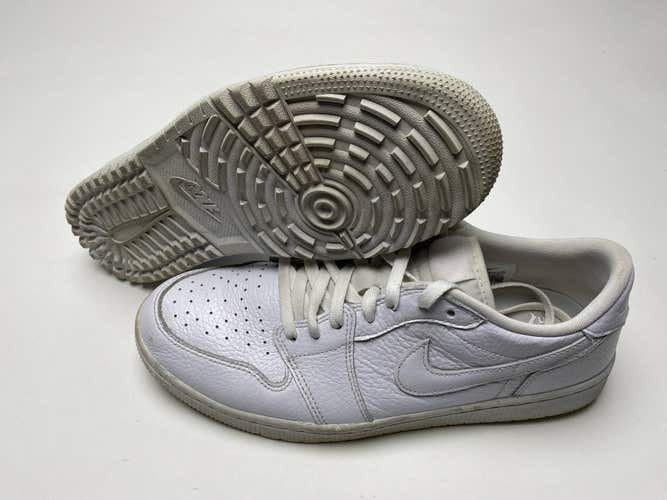 Jordan 1 Low G Golf Shoes White Men's SZ 11.5 ( DD9315-101 )