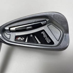 Ping i20 Single 4 Iron Yellow Dot CFS Stiff Steel Mens LH