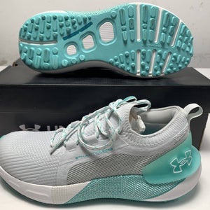 Under Armour Phantom Waterproof Golf Shoes Grey Women's SZ 9.5 (3027090-101)