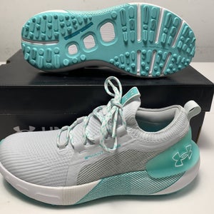Under Armour Phantom Waterproof Golf Shoes Grey Women's SZ 9 (3027090-101)