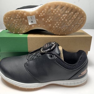 Skechers Go Golf Elite 3-Twist Waterproof Golf Shoes Black Womens SZ 7.5(123012)