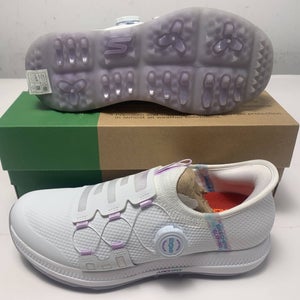 Skechers Go Golf Elite 5-Slip'In Waterproof Golf Shoes White Womens SZ 7(123062)
