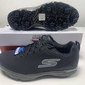 Skechers Go Golf Pro 5 Hyper Waterproof Golf Shoes Black Men's SZ 9 (214044)