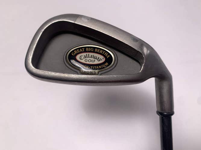 Callaway Big Bertha Tungsten Titanium Single 5 Iron RCH 96 Firm Steel Mens RH