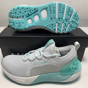 Under Armour Phantom Waterproof Golf Shoes Grey Women's SZ 7 (3027090-101)