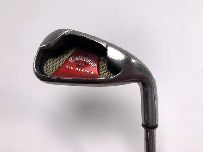 Callaway Big Bertha 2008 Single 6 Iron Uniflex Steel Mens RH Oversize Grip