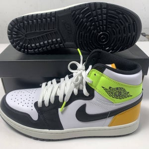 Air Jordan 1 High G Athletic Shoes White Men's SZ 10.5 (DQ0660-105)