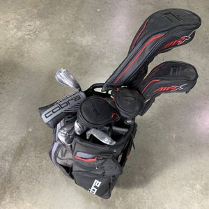 Cobra Air X Offset 2023 Club Set Driver 3W 4H-5H 6-PW SW Putter Senior RH HC+Bag