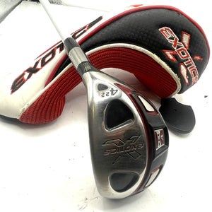 Tour Edge Exotics XCG4 Hybrid 4H 22* Graphite Fubuki Stiff Shaft w/HC