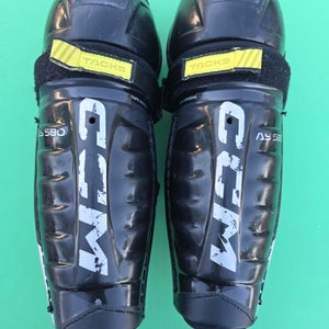 Junior CCM Tacks AS 580 Shin Pads 11" (Used)