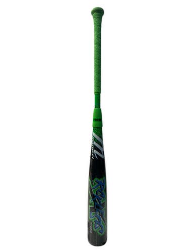 Used Marucci MSBCRH8 BB/SB USSSA 2 3/4 Bat Black And Neon Green 31" 11835-S000203084