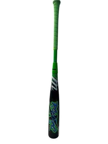 Used Marucci MSBCRH5 BB/SB USSSA 2 3/4 Bat Black And Neon Green 32" 11835-S000203085