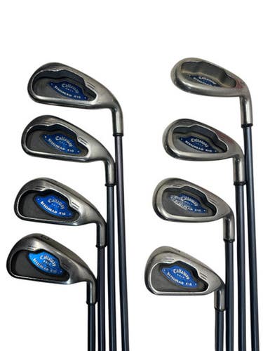 Used Callaway STEELHEAD X-16 Mens Iron Set RH 3I-PW 11835-S000202478