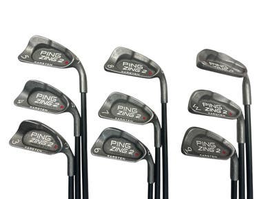 Used Ping PING ZING 2 RED DOT Mens Iron Set RH 3I-SW 11835-S000202527