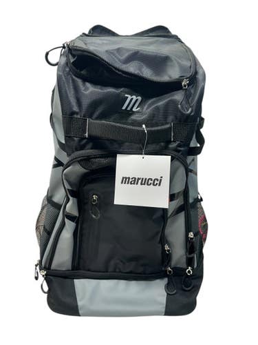 Used Marucci CONVOY WHEEL BAG BB/SB Player Wheeled Bag Black And Grey 11835-S000203127