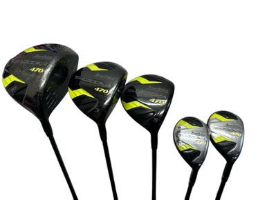 Used Tour Edge BAZOOKA 470 Mens Package Set RH Black 12 Piece 11835-S000202767