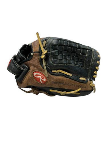 Used Rawlings P120 BB/SB Glove RH Throw Brown 12" 11835-S000201762